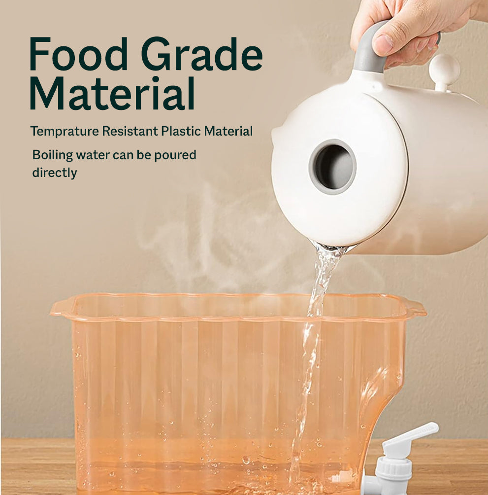 Food Grade Plastic Juice & Water Dispenser -  3.5 Liters