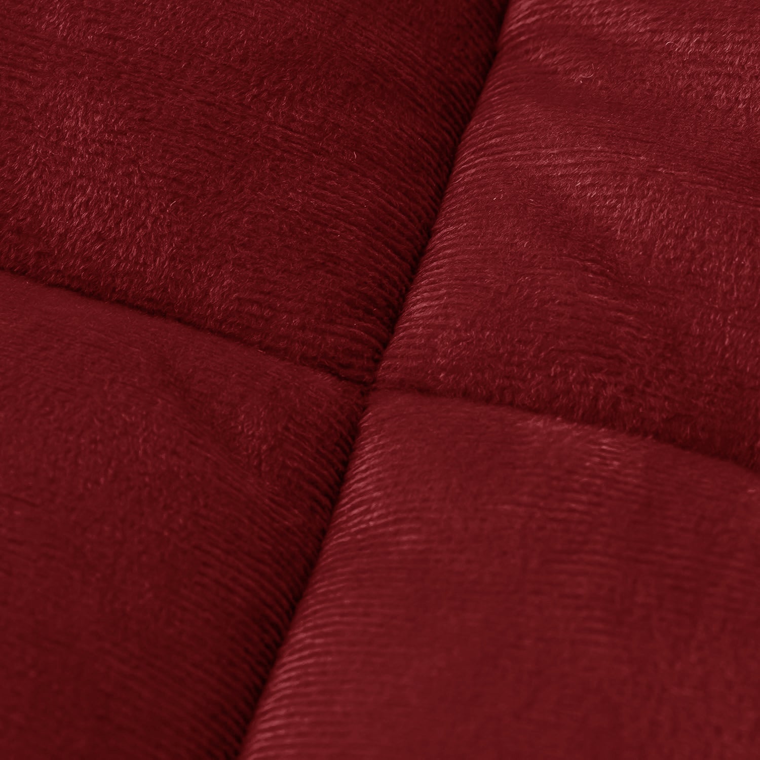 Maroon - Sherpa Fleece Comforter – King Size (220 x 230 cm)