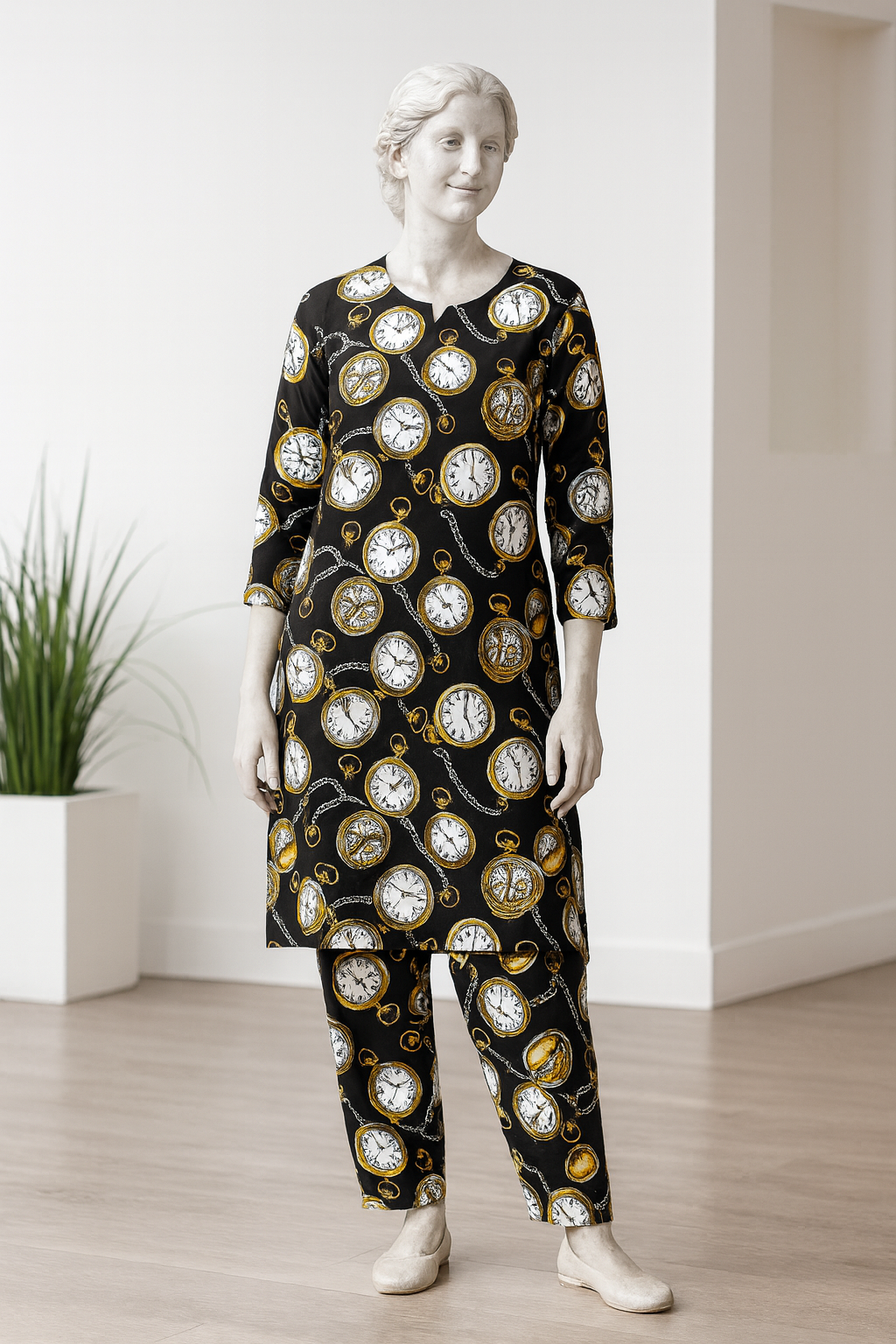 Unstitched - 2 Piece Micro Fabric Suit for Mid Summer & Winters - GU-078616