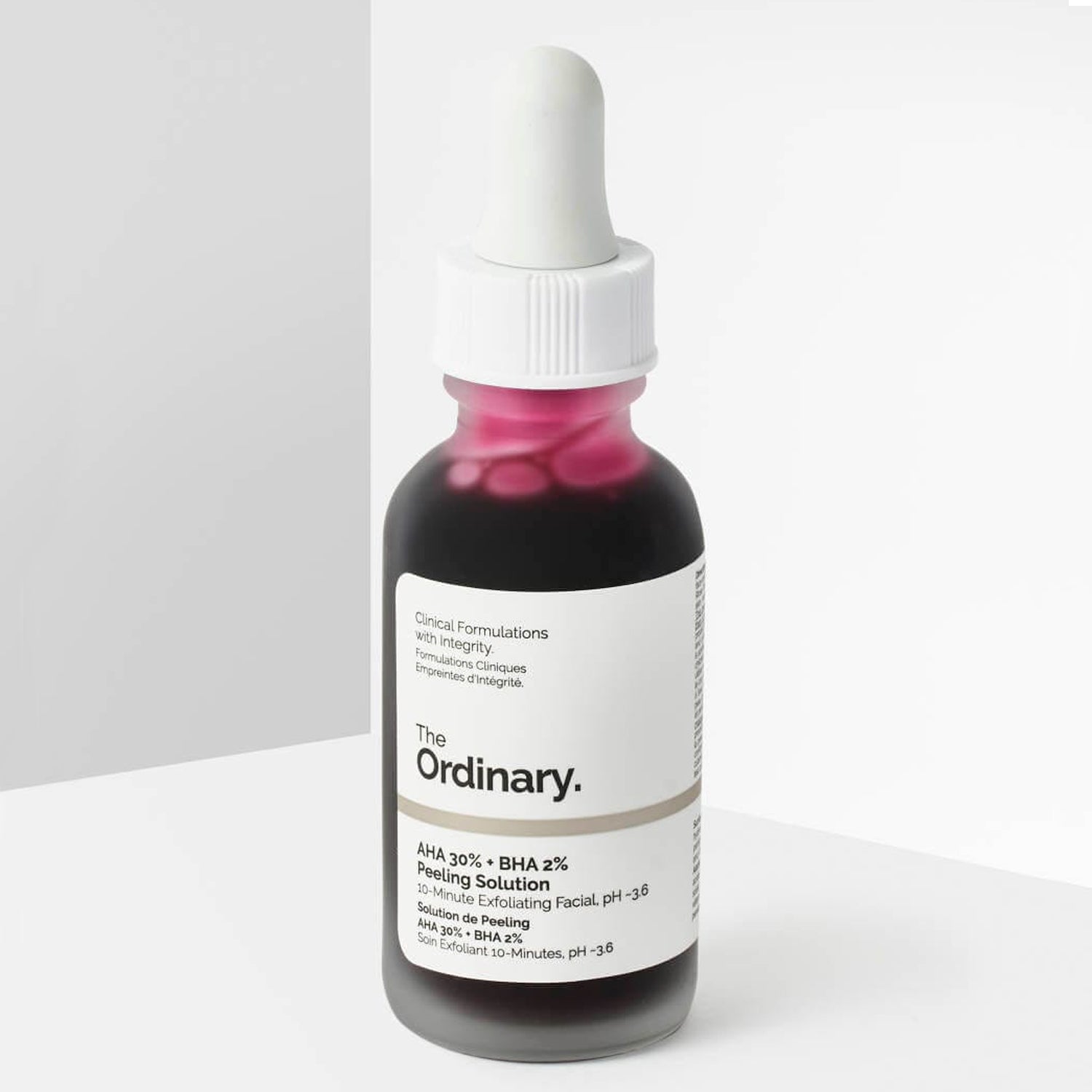 The Ordinary Mariya Fruit Acid Facial Serum Peeling Solution AHA 30% + BHA 2% Nicotinamide Hyaluronic Acid Retinol Exfoliating Acne 30ML