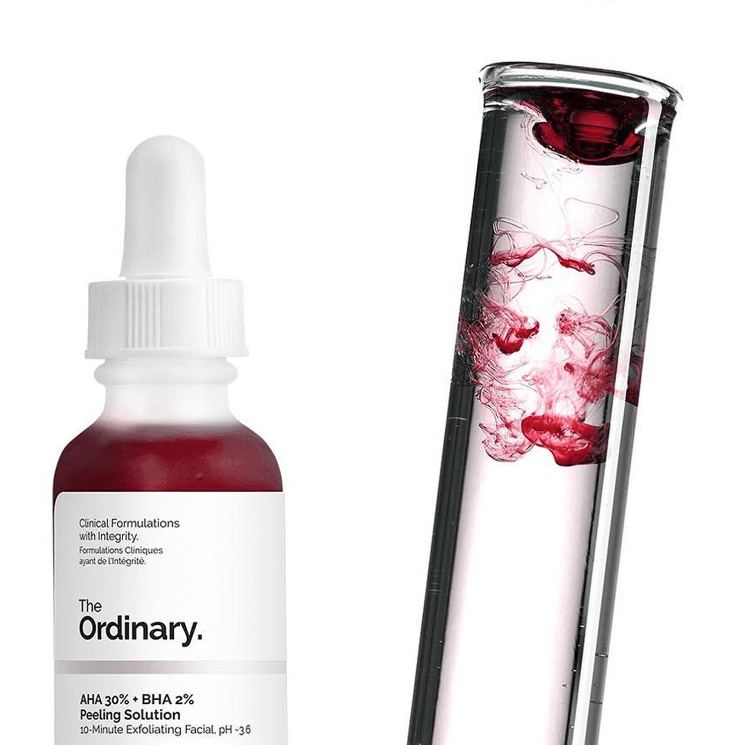 The Ordinary Mariya Fruit Acid Facial Serum Peeling Solution AHA 30% + BHA 2% Nicotinamide Hyaluronic Acid Retinol Exfoliating Acne 30ML