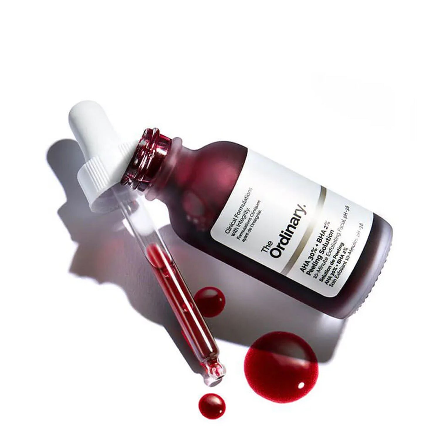 The Ordinary Mariya Fruit Acid Facial Serum Peeling Solution AHA 30% + BHA 2% Nicotinamide Hyaluronic Acid Retinol Exfoliating Acne 30ML